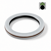 Joint rotatif RDA, joint externe en PTFE, joint de rotor en bronze, joint d'arbre rotatif, joint torique énergisé haute pression faible friction