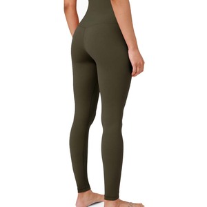 กางเกงเลกกิ้งออกกำลังกายเอวสูงสำหรับผู้หญิง รุ่นใหม่ ผ้าเนื้อแน่นไร้รอยต่อ ระบายอากาศได้ดี แห้งเร็ว เหมาะสำหรับการฝึกซ้อมกีฬาและฟิตเนส - Product Image 6