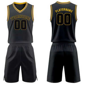 Uniforme de baloncesto Ropa deportiva para hombre Alta calidad Bajo MOQ Logotipo personalizado Uniforme de baloncesto ligero y transpirable - Product Image 1