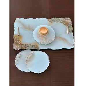 Plateau en résine pour l'organisation de cosmétiques et de bijoux - Product Image 3