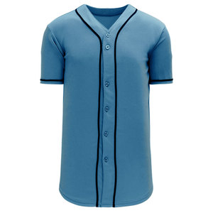 Custom Team Name Numbers Make Your Own Button-<b>Down</b> Sportswear Tee Shirts Custom Full Sublimation Baseball Jersey - Product Image 1