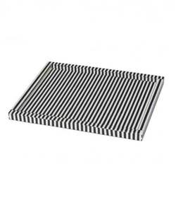 Boîte de plateau rectangulaire classique faite à la main en bois incrusté d'os de haute qualité pour cuisine hôtel restaurant utilisation de cadeau d'entreprise - Product Image 5