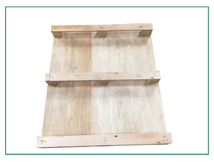 Paletas de entrada de 4 vías de madera de pino de doble cara, respetuosas con el medio ambiente, listas para exportar, para transporte de Logística Industrial - Product Image 2