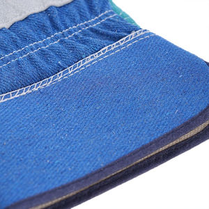 Guantes de seguridad de cuero con doble palma dividida, certificado EN420, duraderos, industriales, de alta resistencia, para trabajo de construcción, nitrilo ignífugo - Product Image 4