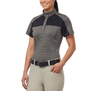 Camiseta de Manga Corta para Mujer de la Mejor Calidad, para Montar a Caballo, con Estampado Ecuestre, Transpirable, Elástica en Cuatro Direcciones - Product Image 3