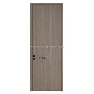 <span class=keywords><strong>Porte</strong></span> de panneau WPC Design de luxe la plus vendue moderne en <span class=keywords><strong>PVC</strong></span> complet pour la construction de villas <span class=keywords><strong>porte</strong></span> terminée pour salle de bain salon fini - Product Image 5