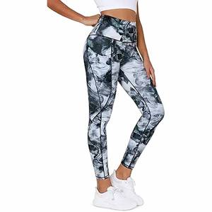 Leggings de yoga taille haute de qualité pour femmes vêtements de sport OEM avec logo personnalisé et image de marque téléchargés par Dress Sports - Product Image 1