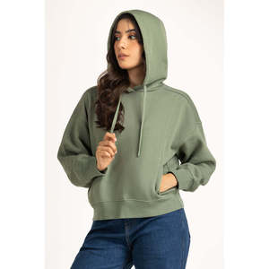 Sweat à capuche en tricot coupe classique WM-POH-WS25-106 - Product Image 3