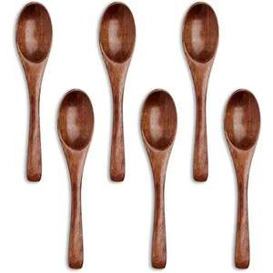 Juego de cubiertos de cuchara de madera de mango largo respetuoso con el medio ambiente Juego de utensilios de cocina Juego de cucharas de madera del exportador indio - Product Image 5