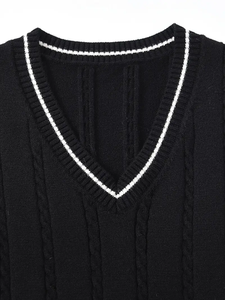 Classic School <b>Cardigan</b> <b>Sweater</b> Button Style Cotton Blend Comfortable Uniform Supplier - Product Image 5