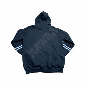 Sudadera con capucha de Invierno Polar con cremallera personalizada al por mayor, ropa de calle con logotipo personalizado de alta calidad para unisex 100% algodón - Product Image 4