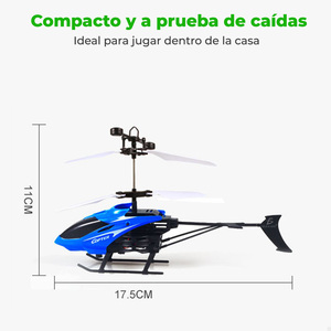 Sensor <b>Control</b> Rechargeable <b>RC</b> Helicopter Drone Toy for Beginners USB Induction Flying Camera Electric Power Plastic Outdoor - Product Image 3