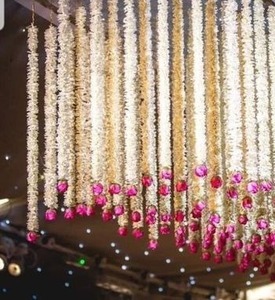 ดอกไม้แสนโรแมนติกสำหรับตกแต่งงานแต่งงานแบบแมนเด็บประดับเพดานดอกไม้ประดับดอกไม้ในงานวันเกิดปาร์ตี้เจ้าสาวในงานรับขวัญ - Product Image 4