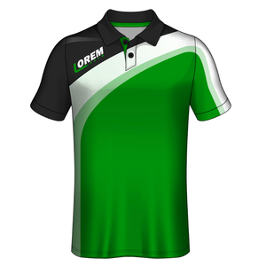 Personalizado al por mayor de los hombres de golf para Polos transpirable poliéster Spandex ropa de trabajo para Polo camiseta de diseño personalizado - Product Image 1