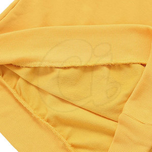 Couleur jaune Anti Pilling femmes sweats durables femmes sweats en Stock femmes sweats - Product Image 4