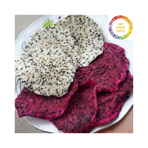 Fruta de dragón seca orgánica de Vietnam, sabor dulce, mordeduras suaves para bocadillos saludables de 99 Gold Data - Product Image 3