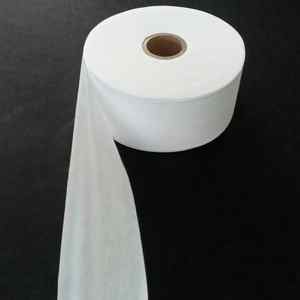 Vente en gros de tissu non tissé spunlace gaufré antistatique léger en polyester de coton blanc rayonne viscose en rouleau résistant aux taches - Product Image 4