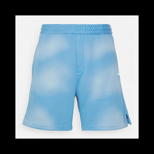 กางเกงขาสั้นผ้าฝ้าย100% รุ่นเฮฟวี่เวทสำหรับผู้ชายกางเกงขาสั้นสำหรับซักแบบกรดซีดกันแดดออกแบบได้ตามต้องการ - Product Image 1