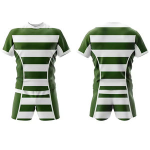 Uniforme de rugby Contrôle de l'humidité Uniforme de rugby en tissu polyester offrant un confort à l'entraînement et aux matchs Uniforme de rugby - Product Image 1