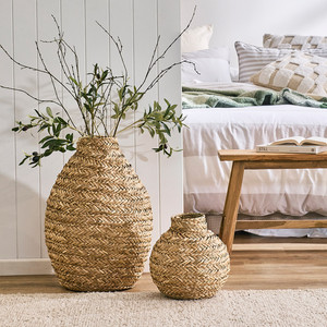 Tienphong Venta al por mayor 2025 Modern Hazel Handwoven Natural Seagrass Jarrón-Regalos naturales para su familia - Product Image 3