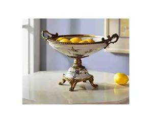 Modern Luxury Designer <b>Metal</b> <b>Bowl</b> for Fruits Dry Fruits Custom Logo Commercial Household Use Trending Hotel Industry Aluminium - Product Image 2