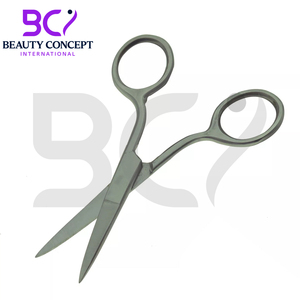กรรไกรเล็มคิ้วขนาดเล็กพร้อมใบมีดคมกรรไกรตัดเล็บที่ตายแล้วโค้งสแตนเลส - Product Image 2