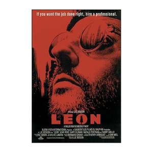 Leon the Professional Modern Style <b>Poster</b> Made of Durable Paper for Wall Decor - Product Image 1