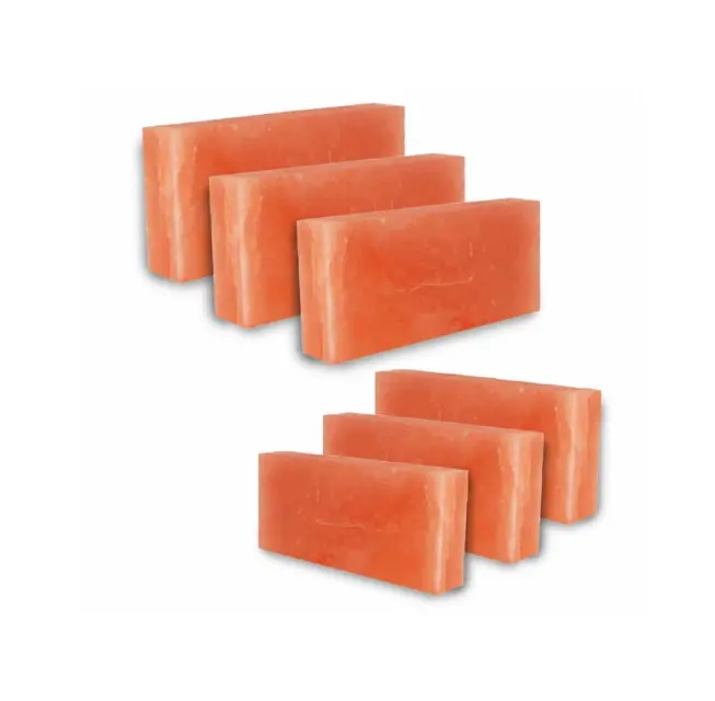 Azulejos de sal Rosa pura 100% de la mejor calidad, bloque de parrilla de sal del Himalaya, fabricante de ladrillos de sal del Himalaya de Pakistán