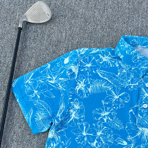 ... Camisa Polo de golf de manga corta para hombre con cuello Top transpirable para gimnasio al aire libre caminar deportes y comodidad casual - Product Image 1