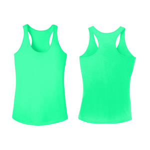 Camiseta sin mangas transpirable suave para mujer personalizada Logo Colorful Summers camiseta sin mangas para mujer moda multicolor camiseta sin mangas para mujer calidad al por mayor - Product Image 1