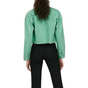 Chaquetas Vaqueras Cortas con Perlas al por Mayor, Chaqueta Vaquera Informal de Manga Larga para Mujer, Ropa de Calle, Chaqueta Vaquera Corta de Moda para Mujer BY HI 2026 - Product Image 6