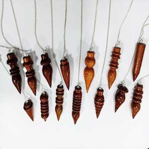 Rose Wood Healing <b>Chakra</b> Chain Pendulum Healing Tools - Product Image 1