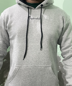 High Quality <b>Men's</b> Hoodies <b>Sweatshirts</b> Unisex Streetwear Pullover Wholesale Custom Hoodies Printed Logo <b>Grey</b> <b>Men</b> Hoodies - Product Image 4
