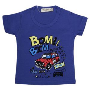 Camiseta para Bebé Recién Nacido - Azul - Product Image 1