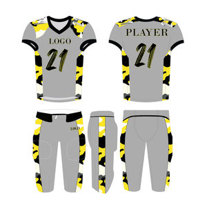 Impression de logo personnalisée, vêtements de sport en polyester léger, uniforme de football américain en vente, service OEM personnalisé - Product Image 3