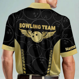 Camiseta de Bolos Clásica de Punto Elegante y Cómoda, Camiseta de Bolos Personalizada de Alta Calidad para Hombre, Camiseta de Polo Cómoda - Product Image 5