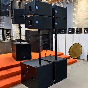 CHORDIO VFB 110 Professional Audio Outdoor PA Sound System Stage Performance Active <b>Speaker</b> System for DJ Line Array - Product Image 1