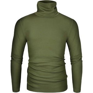 High Quality <b>Men's</b> Lightweight Turtleneck T-shirts with Custom Logo and Design for <b>Men</b> - Product Image 2