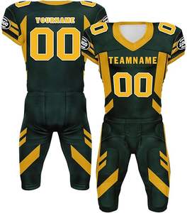 Nouvel uniforme de football américain pour adultes de qualité supérieure, personnalisable, à la vente, créez le vôtre, 100% polyester, séchage rapide - Product Image 1