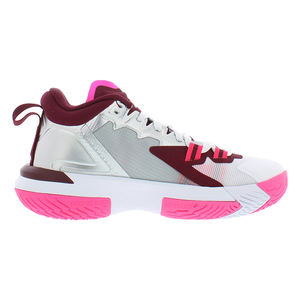 Zapatillas Nike Zion 1 para Niña Color: Plateado/Blanco/Marrón 100% Auténticas - Product Image 3