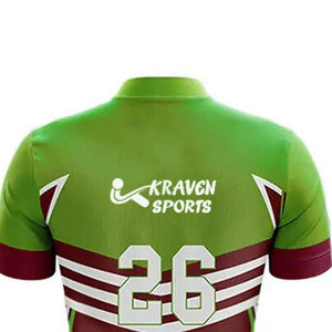 Camiseta de críquet personalizada con sublimación de color para hombre y mujer, proveedor de camisetas de críquet de Pakistán. - Product Image 5