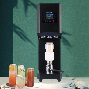Recién llegado, selladora automática de latas rotativas para bebidas, Base libre de sellado por inducción manual económica para embalaje de papel de aluminio - Product Image 6