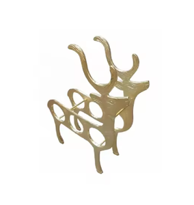 Vaisselle Stockage Du Vin Présentoirs Thème Moderne Comptoir Porte-Bouteille De Vin Casiers À Vin En Métal À Prix Économique - Product Image 4