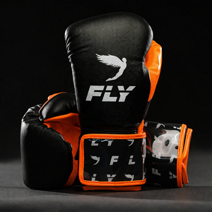 Nouveaux gants de boxe MMA personnalisés en cuir de vachette véritable noir et rose, design dernier cri, pour hommes - Product Image 3