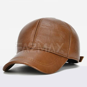 Chapeau en cuir personnalisé unisexe chaque saison porter chapeau en cuir bas prix nouveau Design chapeau en cuir - Product Image 1