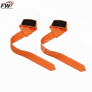 Sangles de levage personnalisées pour deadlift, powerlifting, strongman, musculation avec bandes en coton - couleur et logo personnalisés, tailles sur mesure - Product Image 5