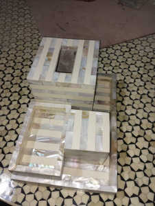 ชุดเครื่องเขียน mubkhar bakhoor & ชุด mubkhara ราคาถูกมากในอินเดียในราคาถูกโดยงานฝีมือสุดหรู - Product Image 3