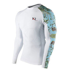 Haut de compression Rash Guard Performance Homme 2026 – Protection UV, Écologique, Spandex/Polyester, Manches Longues, Léger, Séchage Rapide - Product Image 2