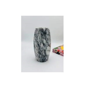 Vase à fleurs en marbre de dernière génération, décoration de mariage, salon, vase à fleurs en marbre naturel solide de haute qualité, prix de gros - Product Image 6