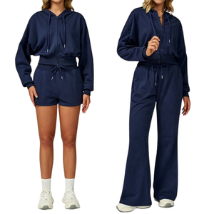 Conjuntos Deportivos de Alta Calidad en Nailon y Algodón Transpirable para Adultos, Ropa Deportiva Cómoda con Técnicas de Impresión, Conjuntos Modernos en 2026 - Product Image 1